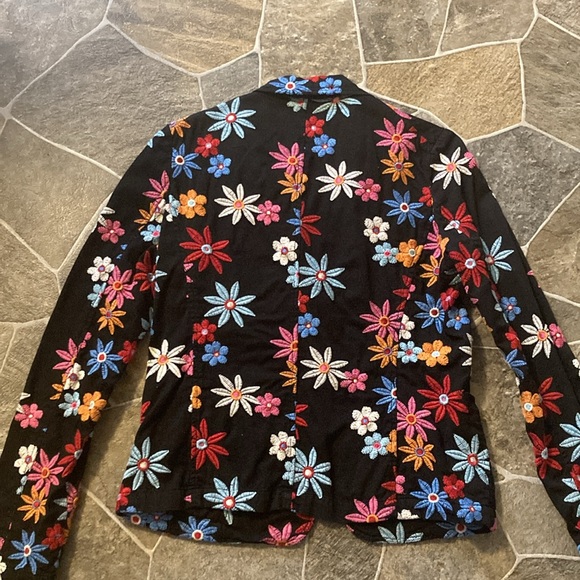 Johnny Was Embroidered Blazer Small S - Picture 6 of 6